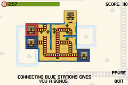 Blue stations give you extra time or moves in the challenge modes.